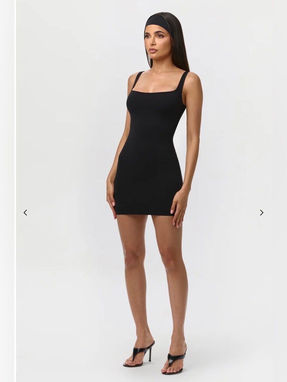 Naked Wardrobe Naked Tank Mini Dress Black